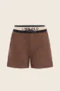 Short donker bruin F608-5609 Like Flo