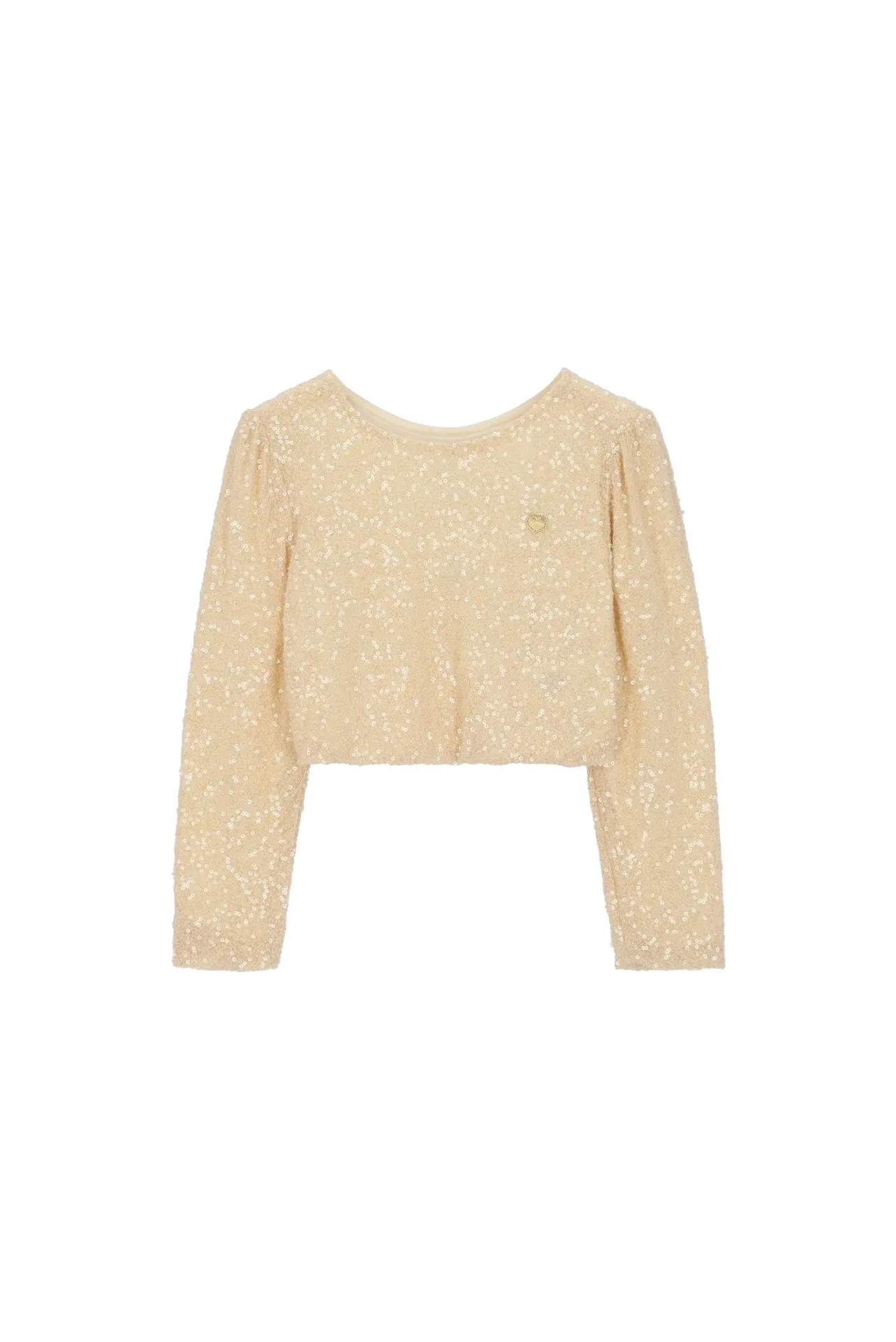 Pailletten top C608-5107 (122/128j)