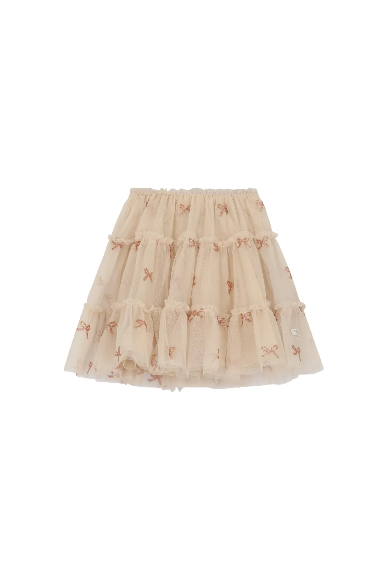Tulle rok goud C608-5750 (122/128j)