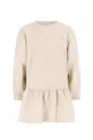 Sweater jurk Beige F608-5805 Like Flo