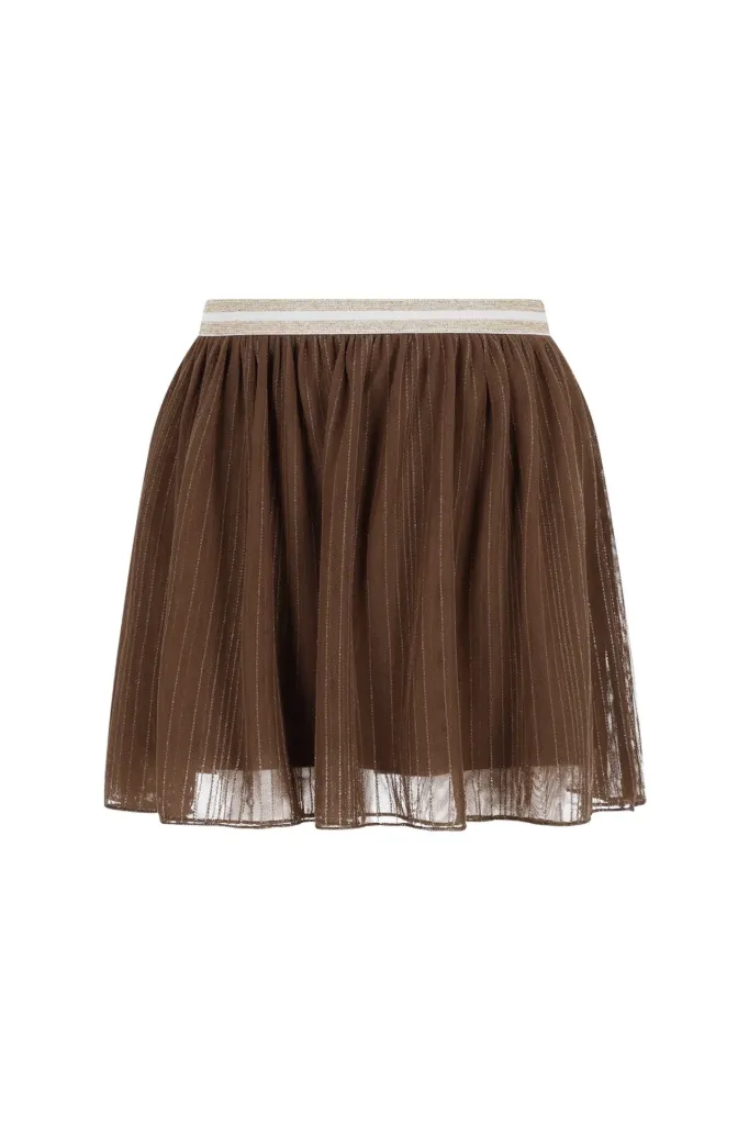 Tulle rok bruin F609-5706 Like Flo