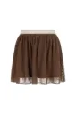 Tulle rok bruin F609-5706 Like Flo