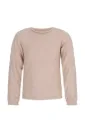 Sweater zandkleurig F609-5411 Like Flo