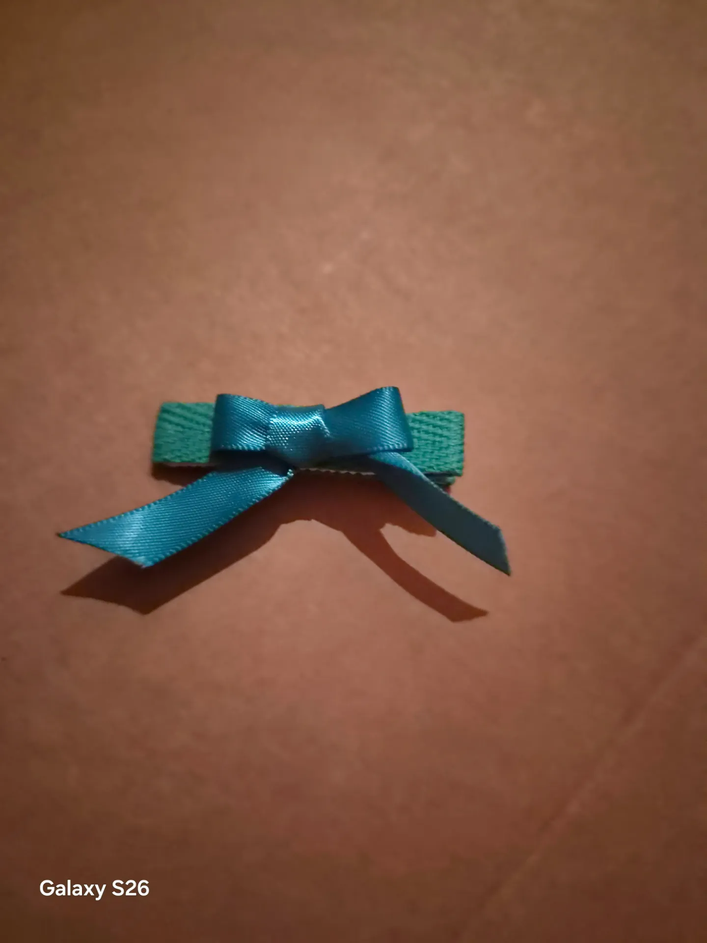 Blauw strikje